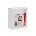 Bordsklocka Versa Alura Rood Plastic 4,1 x 10 x 10 cm