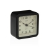 Reloj de Mesa Versa Alvo Negro Plástico 4,5 x 8,5 x 8,5 cm