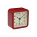 Table clock Versa Alvo Red Plastic 4,5 x 8,5 x 8,5 cm