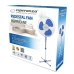 Freestanding Fan Esperanza EHF001WB Blue White 50 W