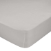 Fitted bottom sheet HappyFriday BASIC Grey 28 x 2 x 38 cm