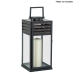 Farol Alexandra House Living Negro Acero