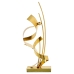 Decoratieve figuren Alexandra House Living Gouden Abstract 24 x 20 x 61 cm