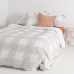 Noorse hoes HappyFriday Beige Bed van 120 200 x 200 cm