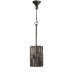 Deckenlampe Alexandra House Living Silberfarben Metall 25 W 28 x 42 x 28 cm