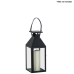 Farol Alexandra House Living Negro Metal