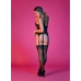 Ensemble de Lingerie Exposed Noir (L/XL)