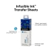 Infusible Transfer Sheets for Cutting Plotter Cricut TRFR Blue