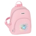 Mochila Casual Smiley Iris Cor de Rosa (25 x 30 x 13 cm)