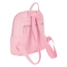 Casual Backpack Smiley Iris Pink (25 x 30 x 13 cm)