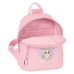 Mochila Casual Smiley Iris Cor de Rosa (25 x 30 x 13 cm)