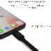 Lightning Cable Green Cell KABGC02 Black 25 cm