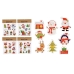 Pegatinas Multicolor Navidad PET TPR (24 Unidades)