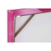 Pintura Home ESPRIT Amarelo Cor de Rosa Moderno Urbana 80 x 3,3 x 120 cm (2 Unidades)