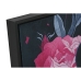 Cadre Home ESPRIT Noir Rose 83 x 4 x 123 cm (2 Unités)