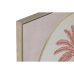 Cuadro Home ESPRIT Beige Coral Palmeras Colonial 60 x 2,5 x 60 cm (2 Unidades)