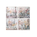 Cadre Home ESPRIT Shabby Chic 80 x 3,5 x 80 cm (4 Unités)