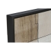 Cuadro Home ESPRIT Negro Beige Abstracto Urbano 83 x 4 x 123 cm (2 Unidades)