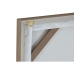 Cadre Home ESPRIT Blanc Beige Moderne 60 x 3,8 x 60 cm (2 Unités)