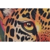 Tablou Home ESPRIT Leopard Tropical 83 x 3,8 x 123 cm (2 Unități)