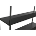 Shelves Home ESPRIT Black Metal 100 x 30 x 180 cm