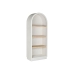 Estantes Home ESPRIT Branco Natural Abeto Madeira MDF 80 x 38 x 188 cm