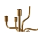 Candelabro Home ESPRIT Dourado Metal 25 x 25 x 51 cm