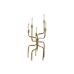 Candelabro Home ESPRIT Dorato Metallo 25 x 25 x 51 cm