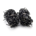 Wreath of LED Lights Twinkly CLUSTER Christmas Black 6 m