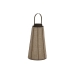 Ljusstakar Home ESPRIT Naturell Jute Bambu 30,5 x 30,5 x 56,5 cm