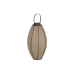 Candleholder Home ESPRIT Natural Jute Bamboo 37 x 37 x 70 cm