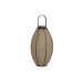 Bougeoir Home ESPRIT Naturel Jute Bambou 34 x 34 x 60 cm