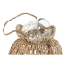 Portacandele Home ESPRIT Naturale Metallo Corda 15 x 15 x 20 cm