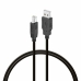 Kabel USB PcCom Črna 2 m