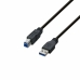 Cable USB PcCom Negro 3 m