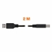 Cable USB PcCom Negro 3 m