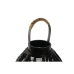 Portavelas Home ESPRIT Negro Metal 26,5 x 26,5 x 28 cm