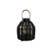 Portavelas Home ESPRIT Negro Metal 26,5 x 26,5 x 28 cm