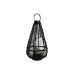 Candleholder Home ESPRIT Black Metal 28 x 28 x 50 cm