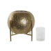 Candleholder Home ESPRIT Golden Metal Crystal 29 x 29 x 26,5 cm