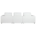 Canapé Home ESPRIT Blanc Moderne 286 x 95,5 x 57 cm