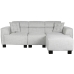 Sofa Home ESPRIT Grijs Modern 231 x 170 x 82 cm