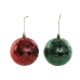 Bolas de Navidad Home ESPRIT Rojo Verde PVC 20 x 10 x 30 cm (2 Unidades)