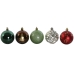 Boules de Noël Home ESPRIT Multicouleur PVC 18 x 12 x 30 cm (30 Pièces)