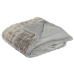 Coperta Home ESPRIT Grigio chiaro 220 x 240 x 1 cm