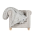 Coperta Home ESPRIT Grigio chiaro 220 x 240 x 1 cm