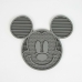 Кормушка для собак Mickey Mouse Серый Силикон 28 x 15 x 1,5 cm