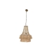 Taklampa Home ESPRIT Naturell Jute Metall 50 W 50,5 x 50,5 x 148 cm