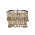 Suspension Home ESPRIT Marron Naturel Bois Métal 50 W 61 x 61 x 117 cm