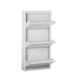 Scarpiera Alexandra House Living Bianco 50 x 103 x 15 cm 3 cassetti